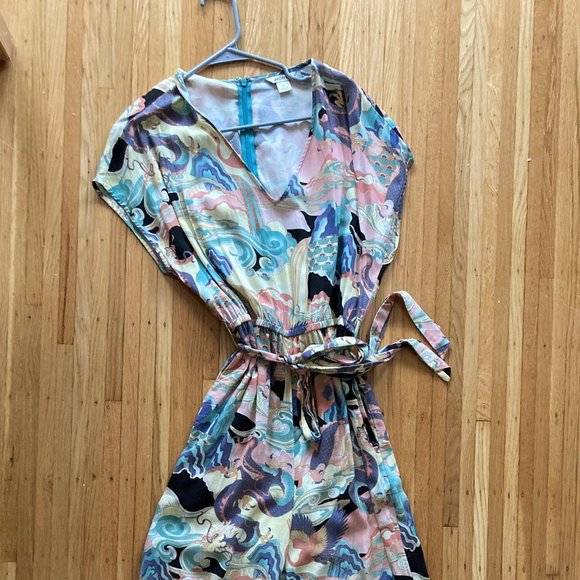 Pattern Print Jumpsuit - Picture 5 of 5